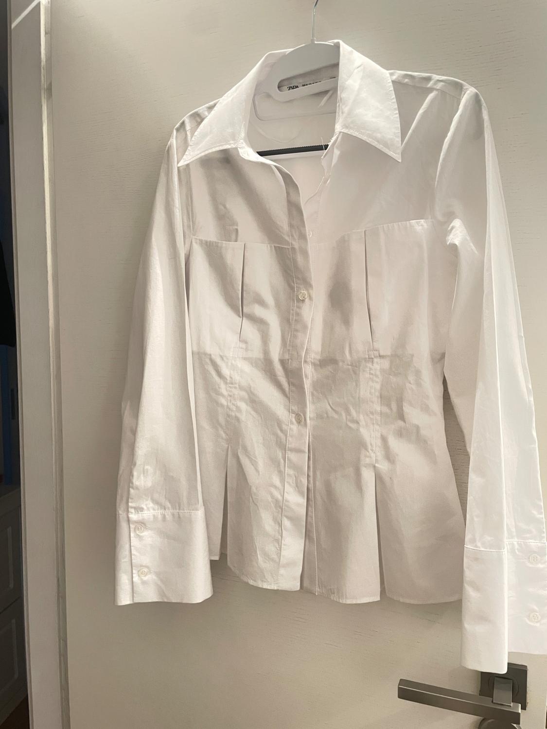 POPLIN CORSET SHIRT