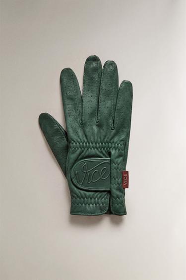 GANTS DE GOLF DROIT POUR HOMME - Vert de Zara - Image 0