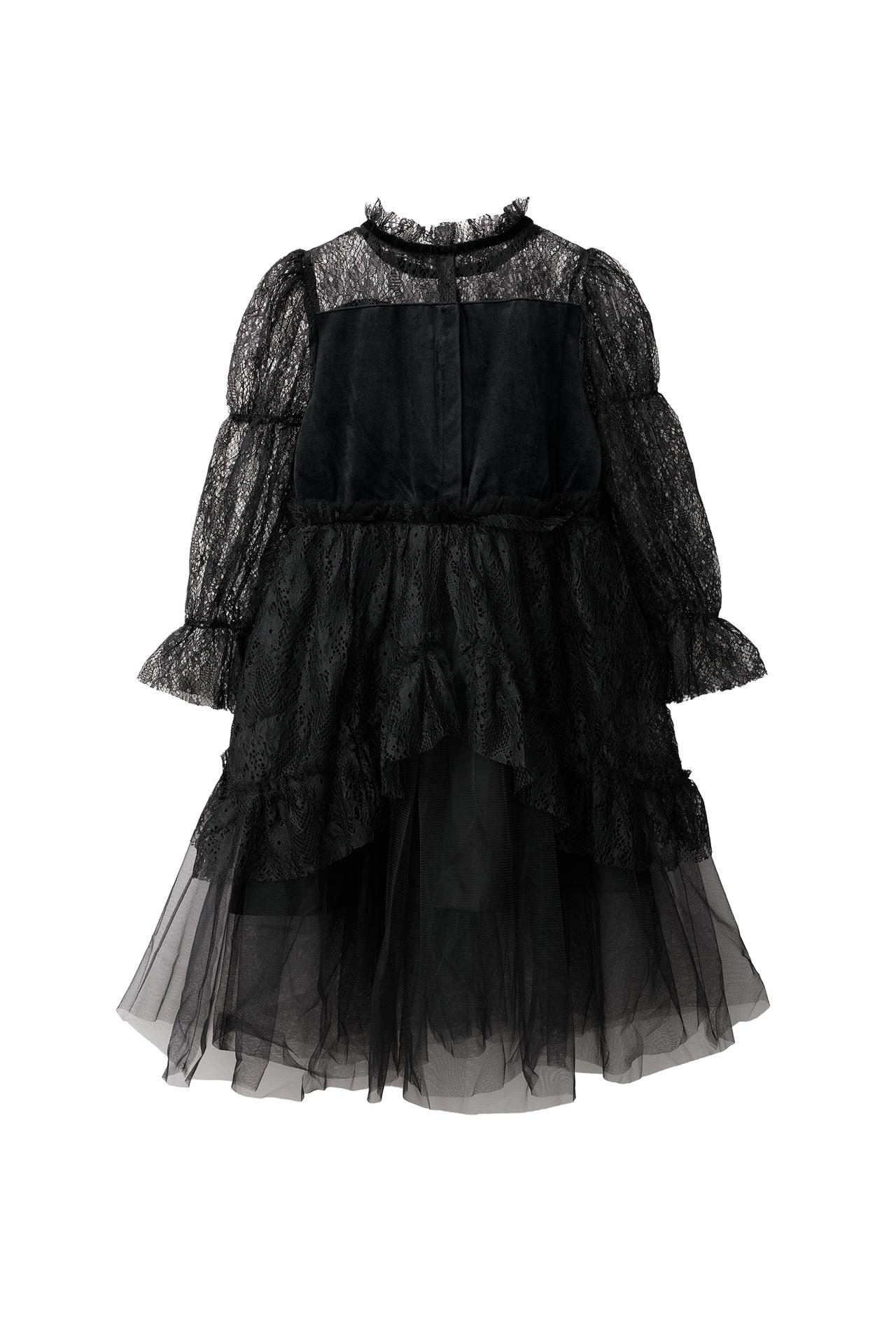 LACE AND TULLE WITCH DRESS COSTUME