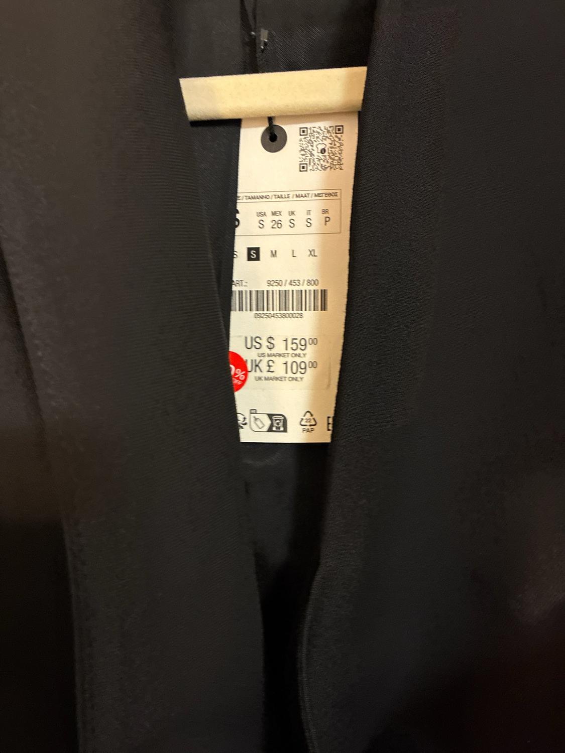 ZW COLLECTION SCARF BLAZER WITH WOOL - Image 2