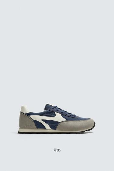 RETRO STYLE TRAINER - Blue by Zara