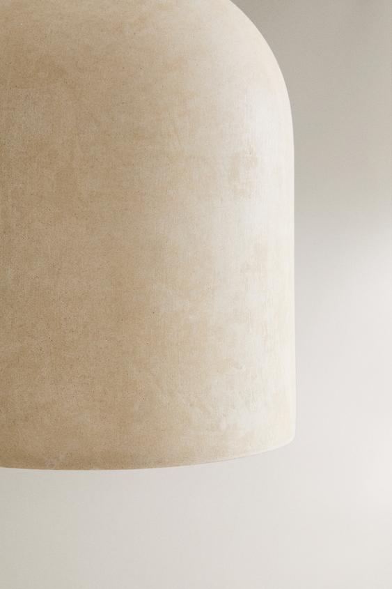 GRANDE LAMPE SUSPENSION CÉRAMIQUE - Beige de Zara - Image 2