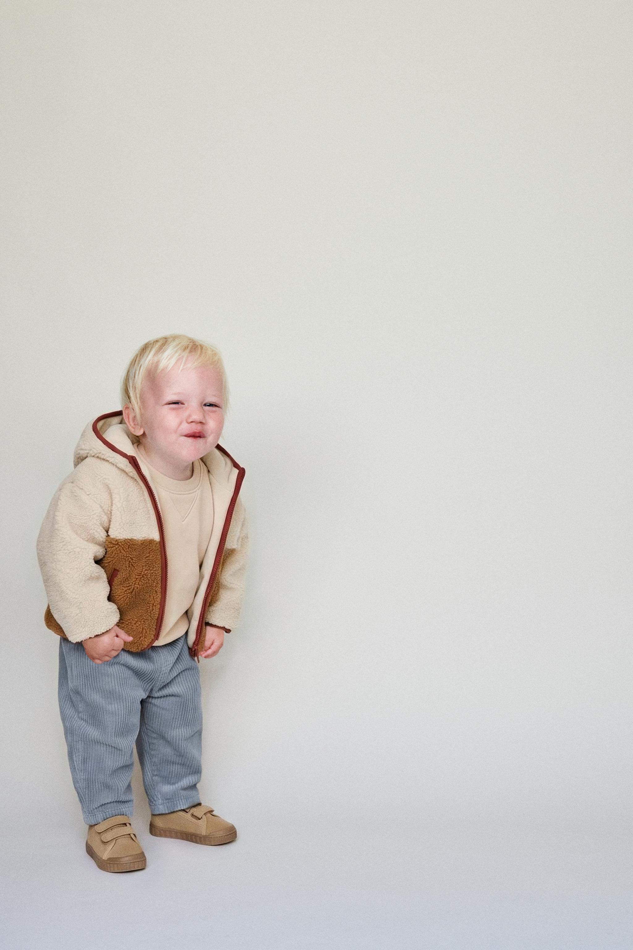 PANTALON BAGGY EN VELOURS CÔTEL
