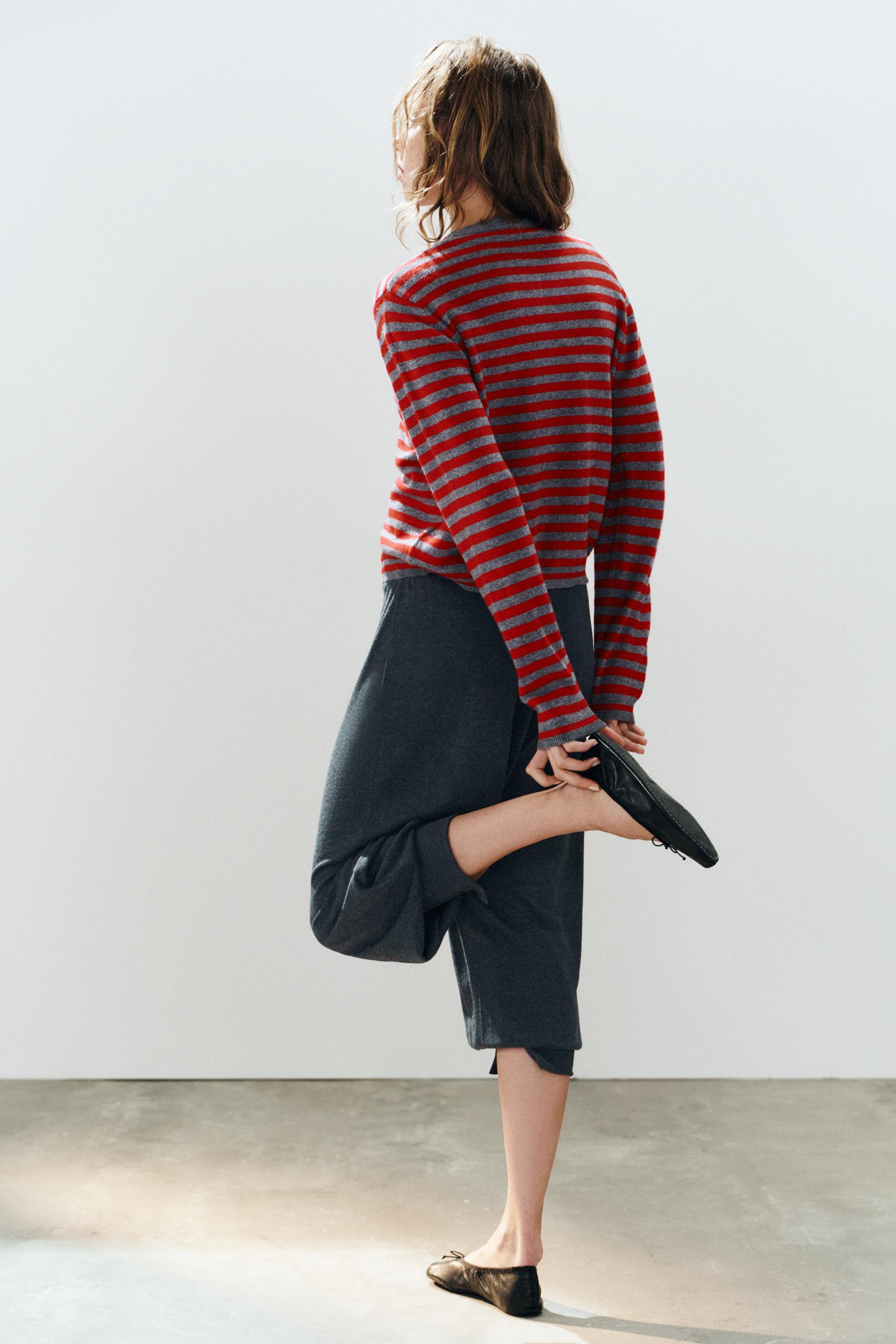 100% WOOL STRIPED JACKET