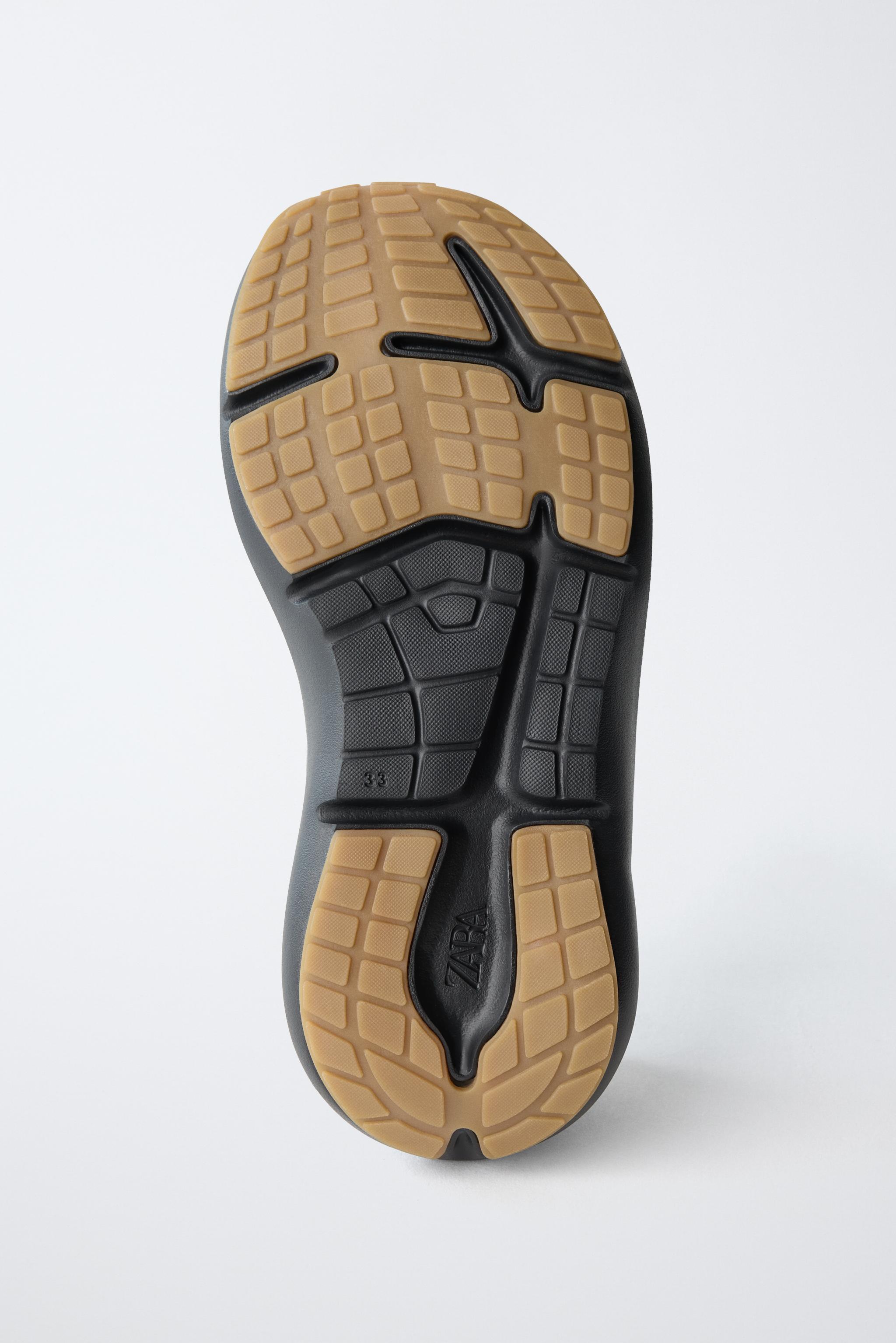 Детские кроссовки Zara BAREFOOT SNEAKERS — фото 9