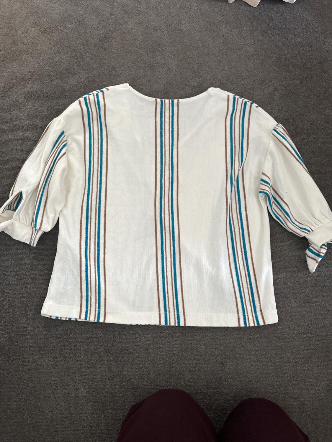 STRIPED RUSTIC T-SHIRT - Image 2