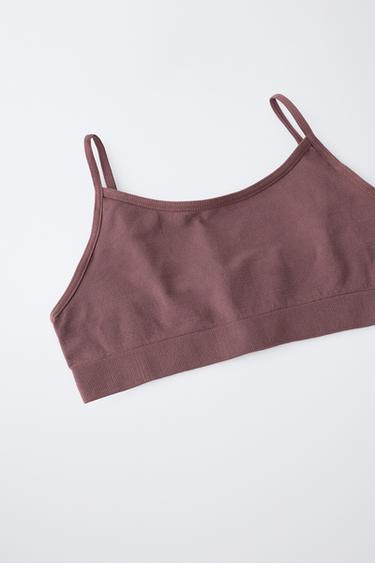 AGES 8-14/ TWO-PACK SEAMLESS CAMISOLES — Pink 2