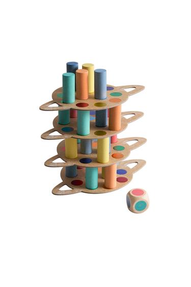 Zara KIDS' SPACE STACKING CONSTRUCTION TOY - Multicolored