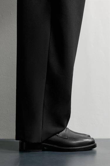 GIÀY LƯỜI THANH LỊCH QUAI NGANG - Đen từ Zara - Hình ảnh 0