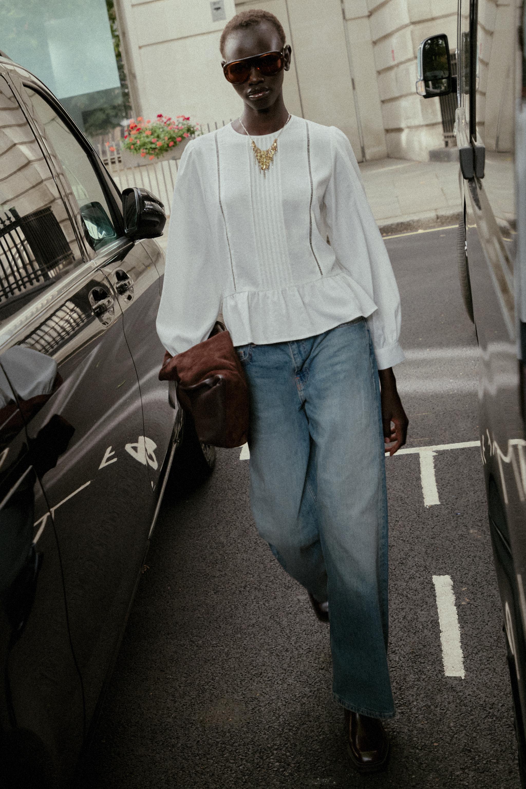 BLOUSE PÉPLUM ENTRE-DEUX