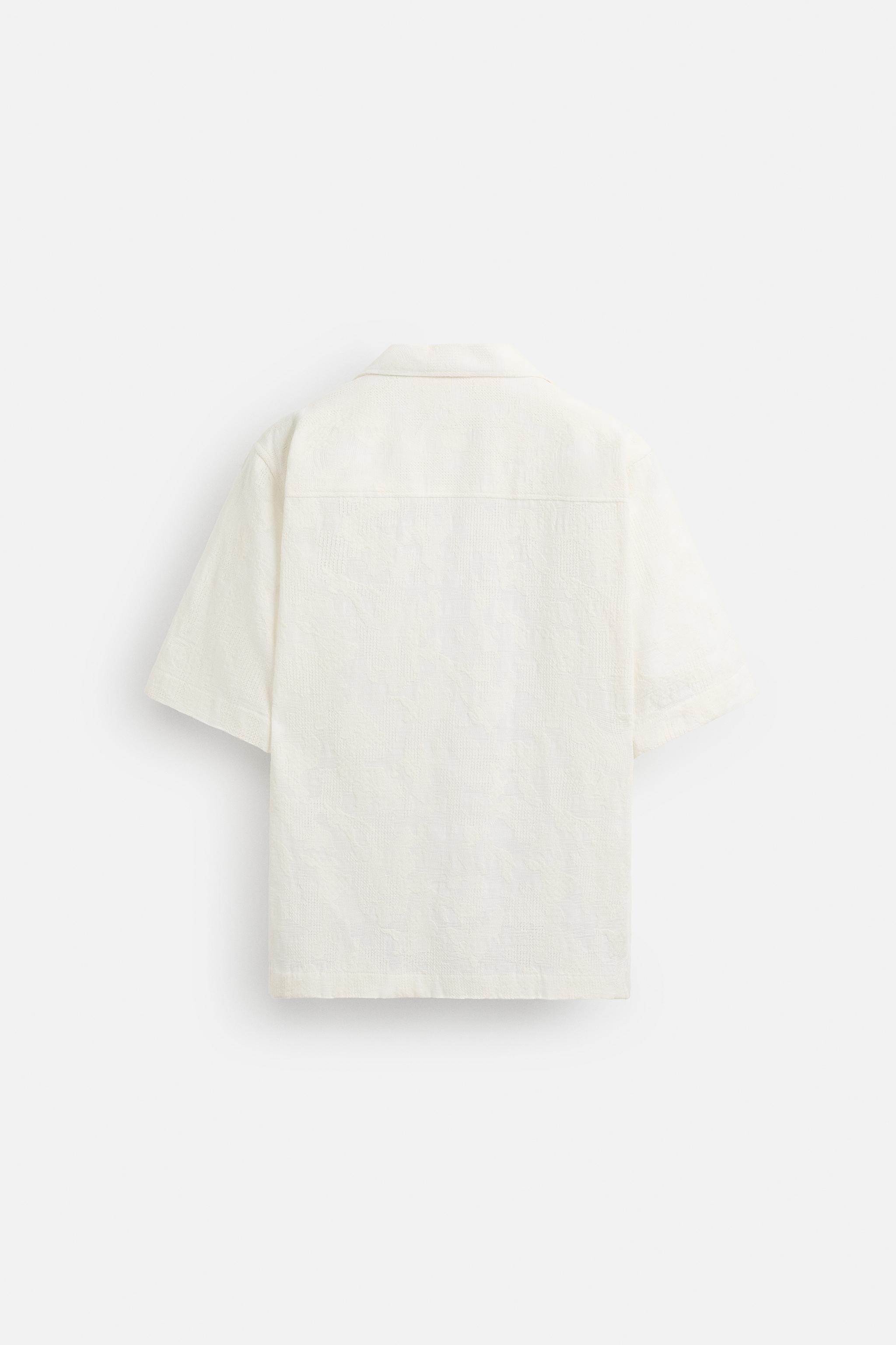 FLORAL JACQUARD SHIRT