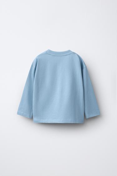 VEHICLE PRINT T-SHIRT — Dusty blue 2