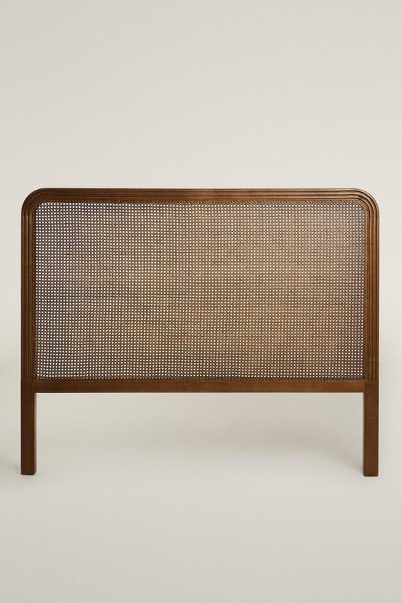 ASH AND RATTAN HEADBOARD - Brown by Zara - Image 0