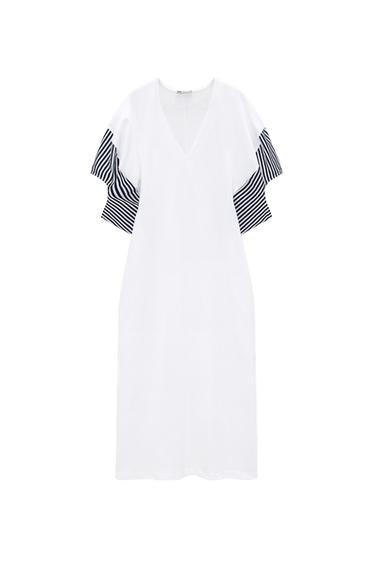 CONTRAST DRESS
