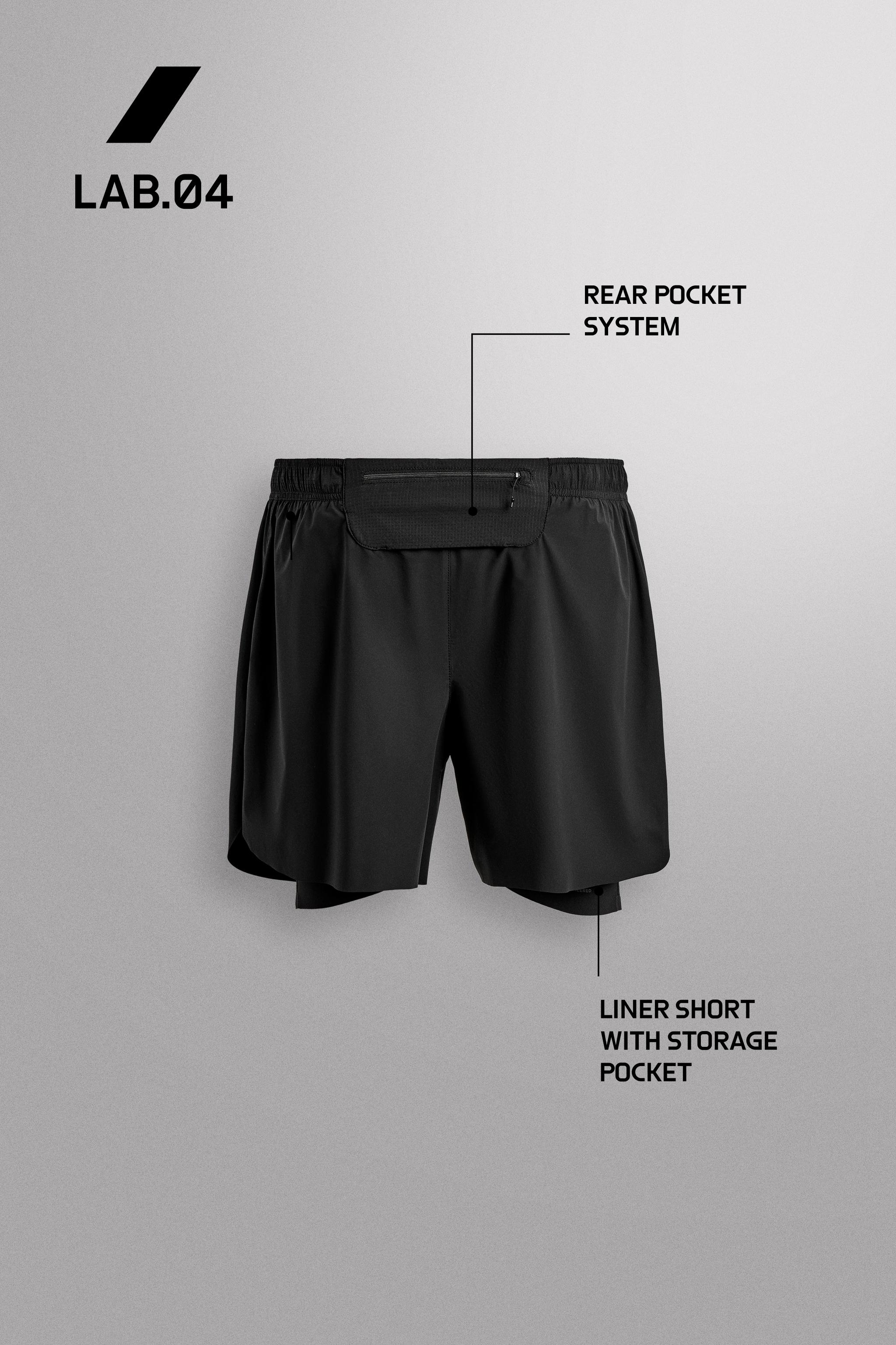 Мужские шорты Zara 2-IN-1 RUNNING SHORTS — фото 6