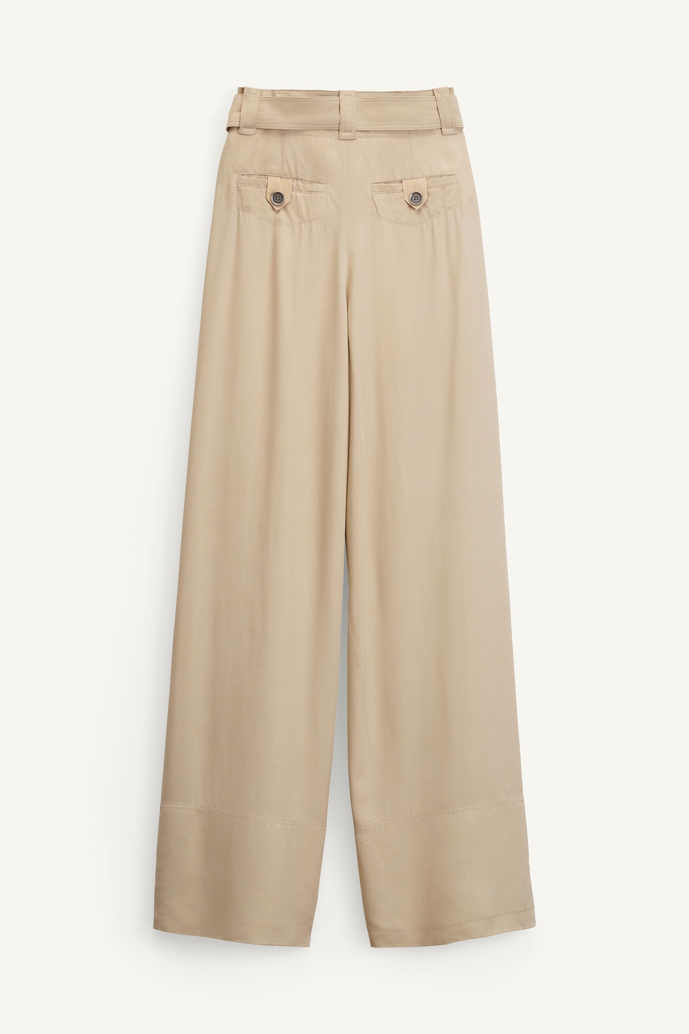 WIDE BELT TUCK PANTS｜SKIRT/PANTS(スカート/パンツ)｜CLANE