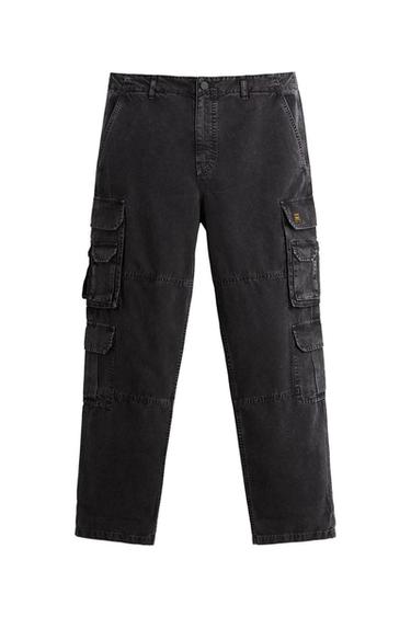RELAXED FIT CARGO TROUSERS