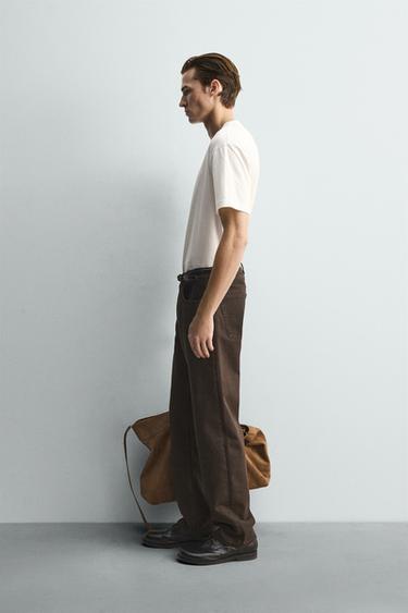 T-SHIRT MERCERISÉ MANCHES COURTES LIMITED EDITION - Blanc de Zara - Image 3