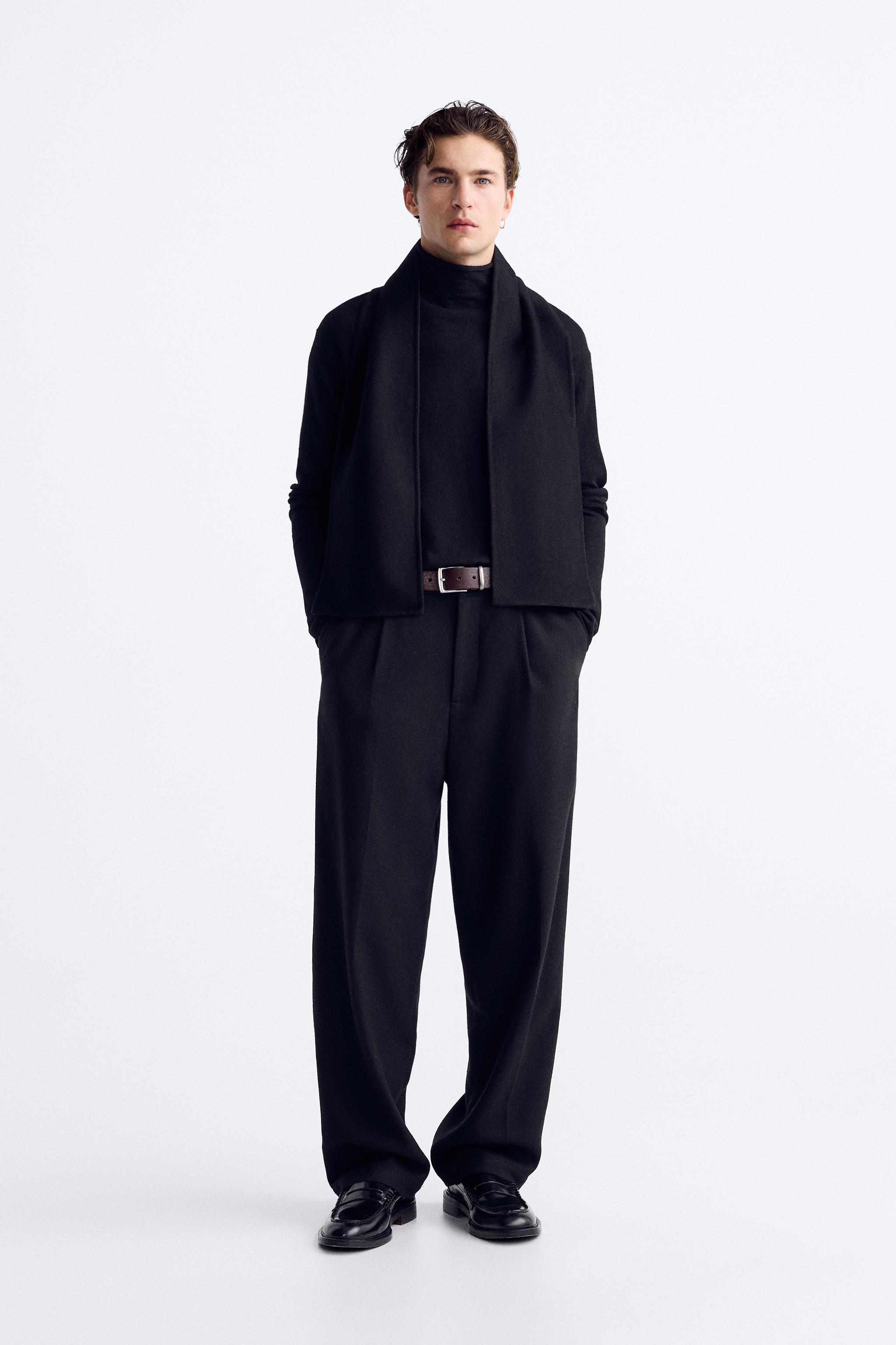 Black jumper 2025 mens zara