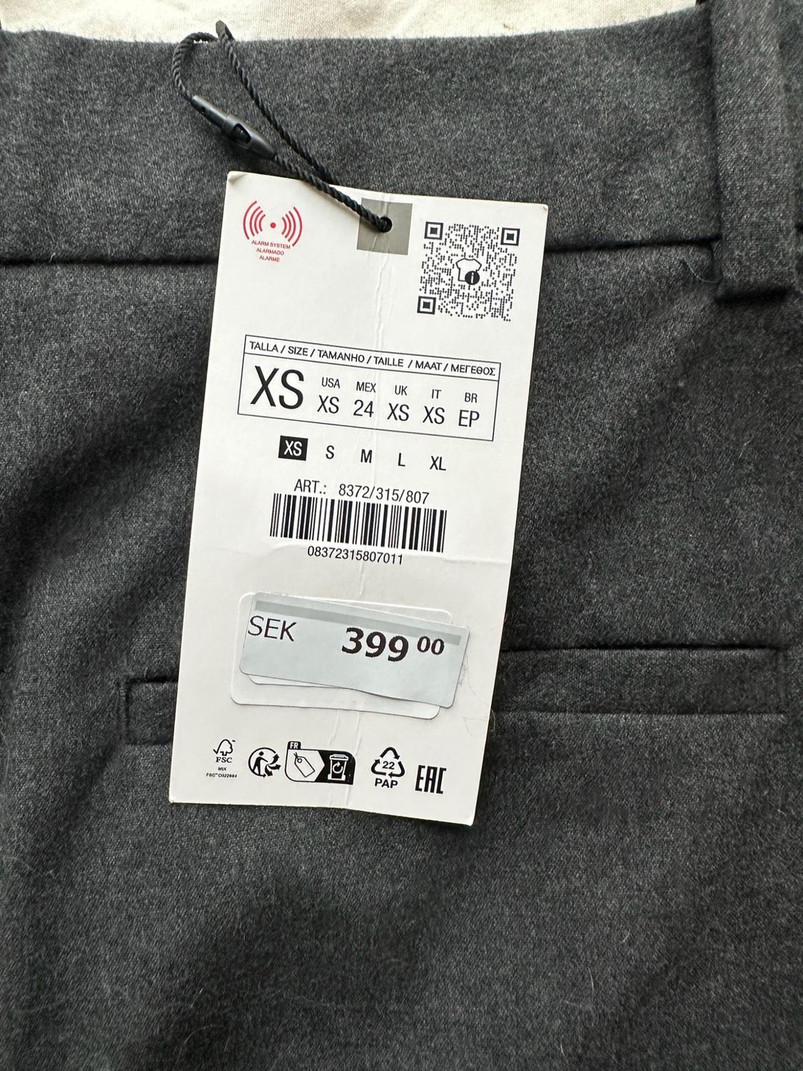 DARTED FLANNEL TROUSERS - Image 3