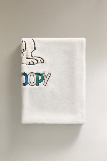 CHILDREN'S PEANUTS™ FAUX FUR THROW - Multicoloured by Zara - Image 4