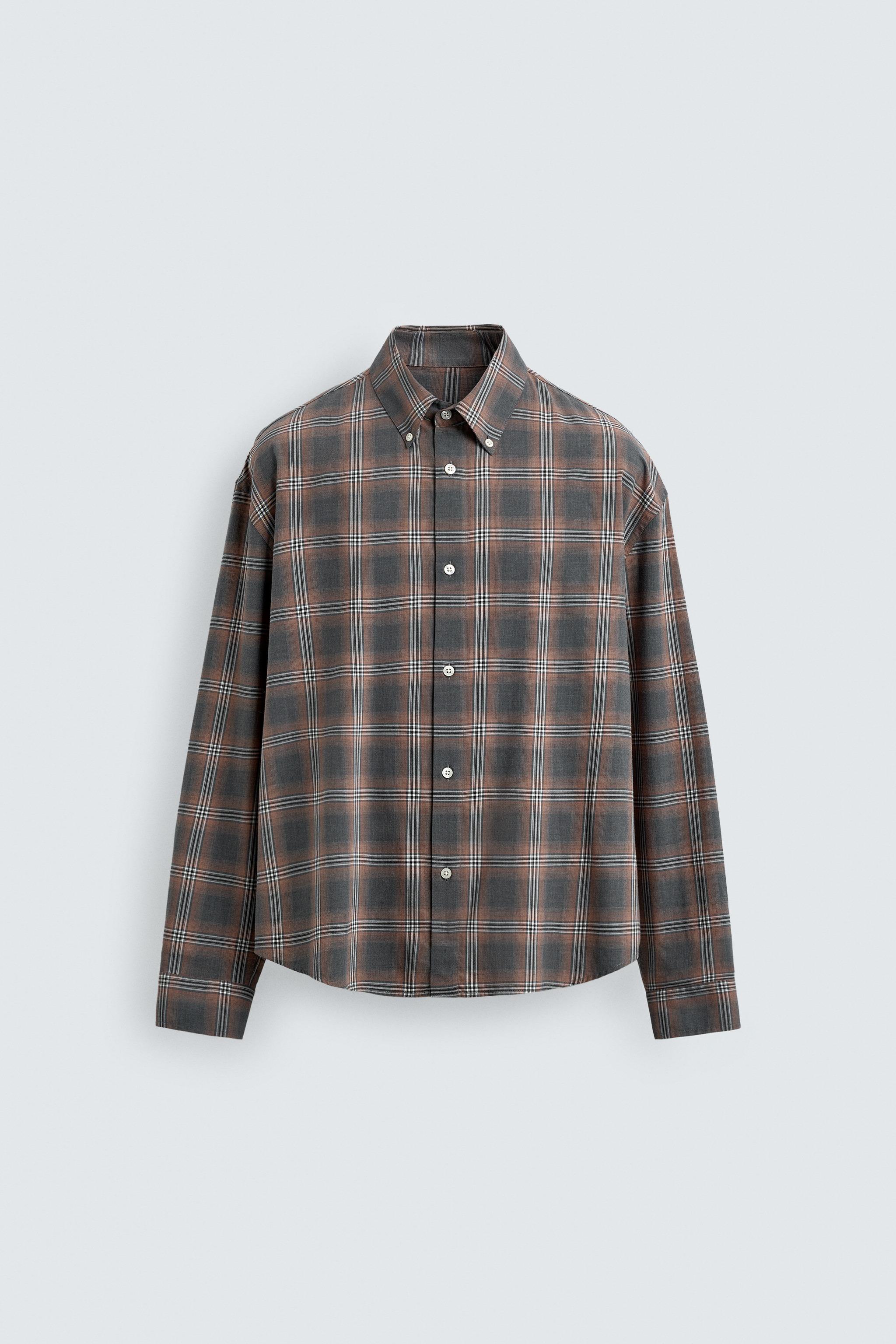 CHEMISE RELAXED FIT À CARREAUX