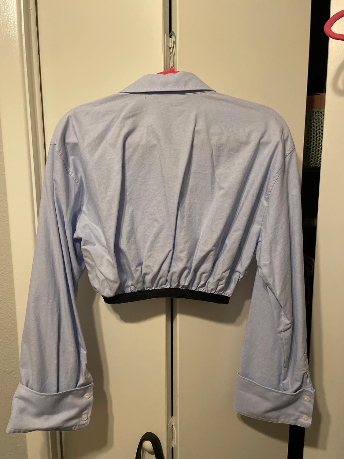 CAMISA CROPPED GABARDINA - Image 3