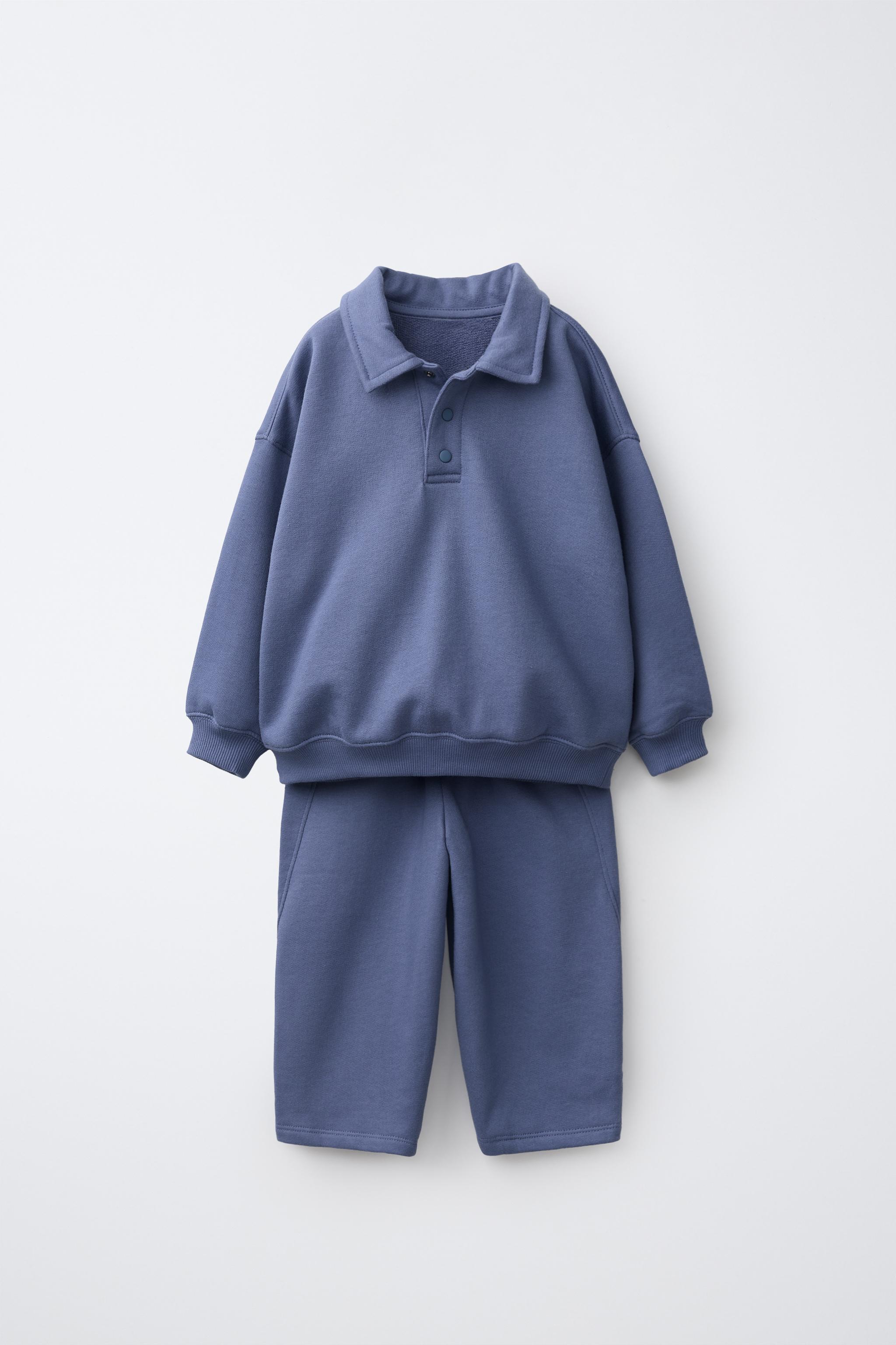 ENSEMBLE DE JOGGING AVEC SWEAT ET PANTALON UNI