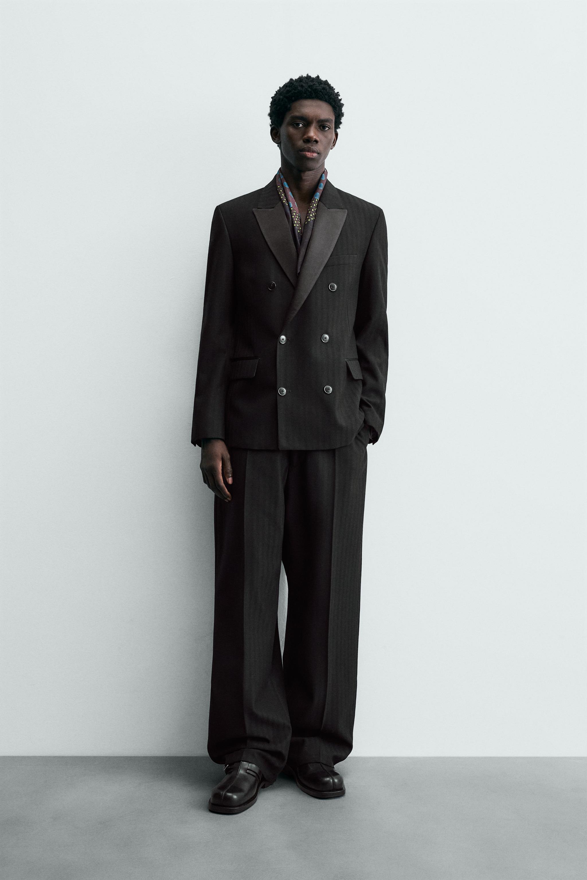 ダブルブレスト仕様ブレザー LIMITED EDITION - ブラック | ZARA Japan