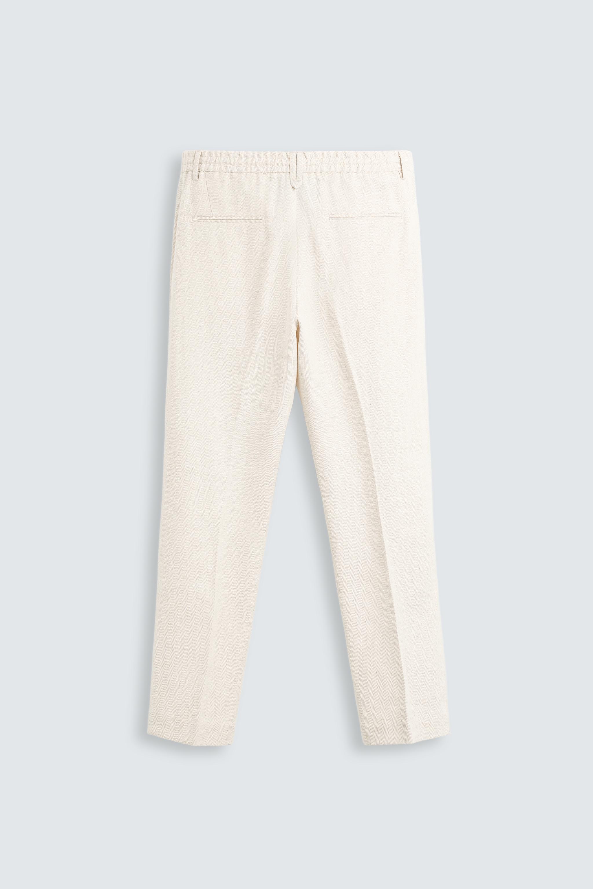 100% LINEN PANTS - Light beige | ZARA United States