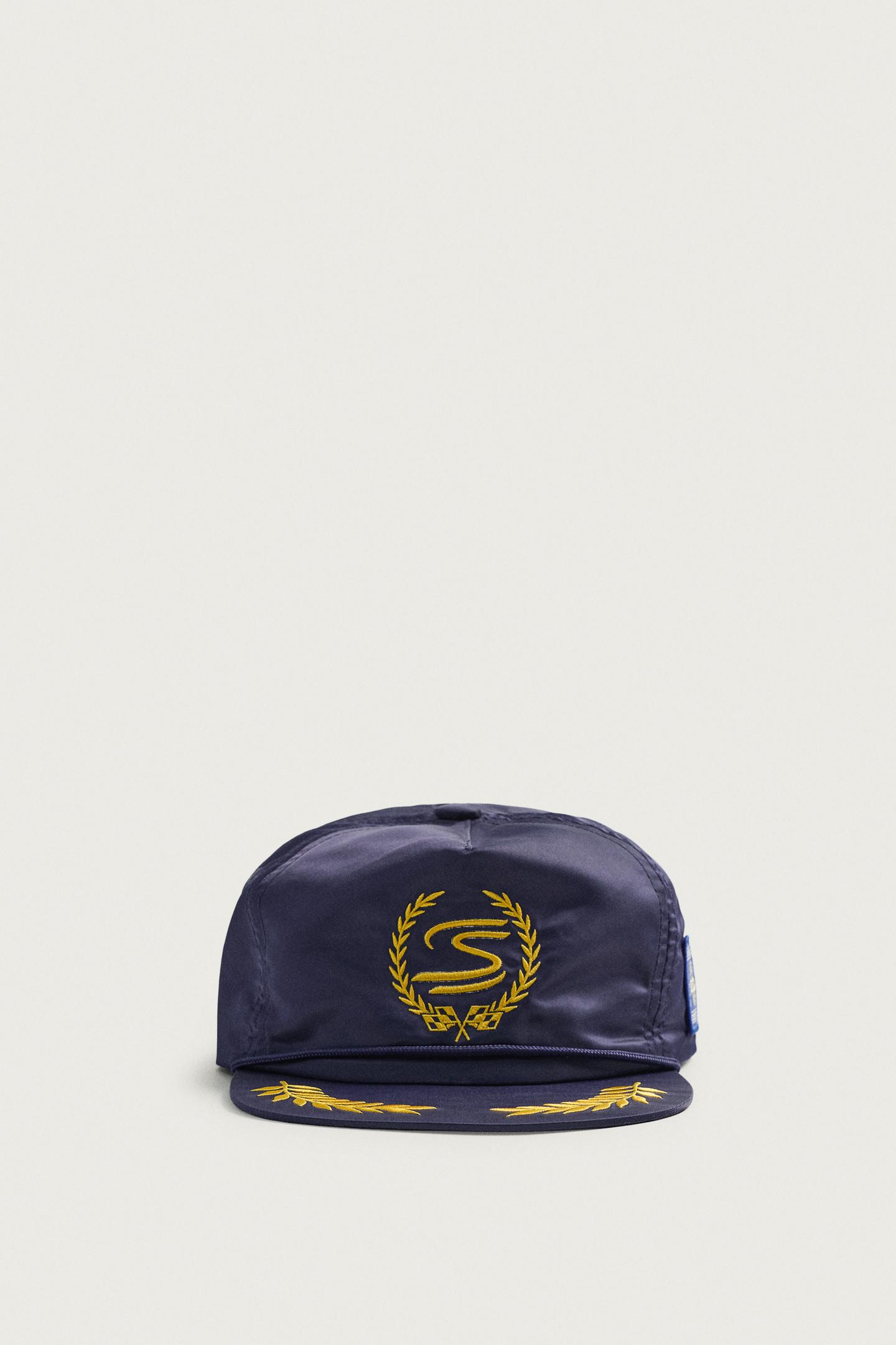 Мужская кепка Zara Ayrton Senna © Senna Brands Flat Brim, цвет: Синий — фото 5