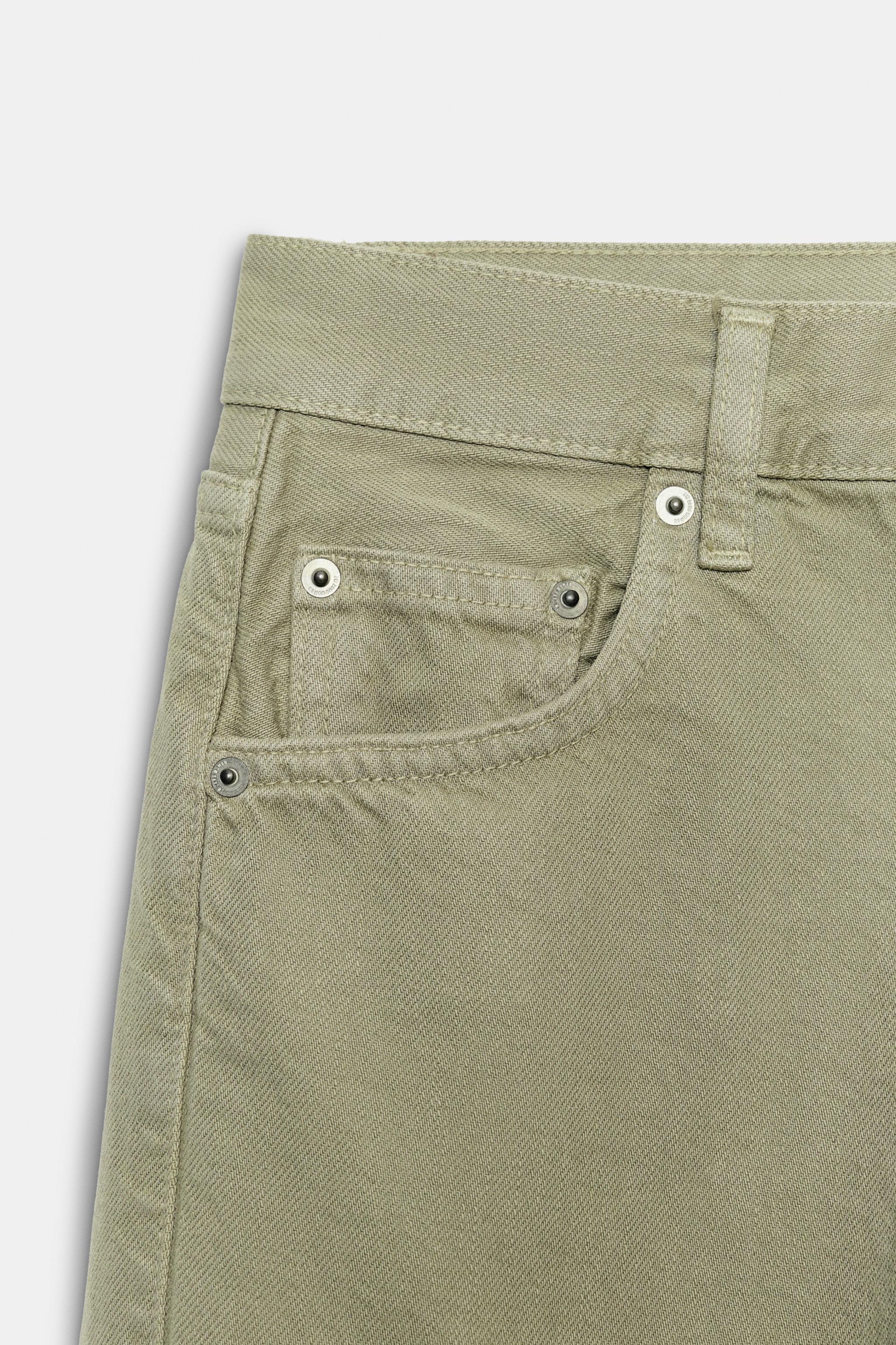 Женские джинсы Zara ZW COLLECTION MID-RISE BAGGY JEANS — фото 10