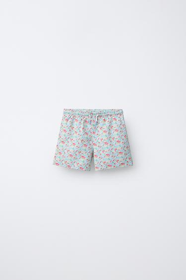 1-6 YEARS / FLORAL SWIM SHORTS - Multicoloured by Zara - Image 0