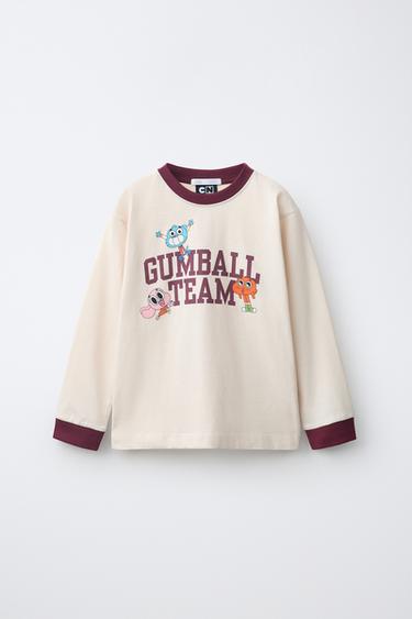 6-14 YEARS/ GUMBALL CARTOON NETWORK™ PYJAMAS — Burgundy 2