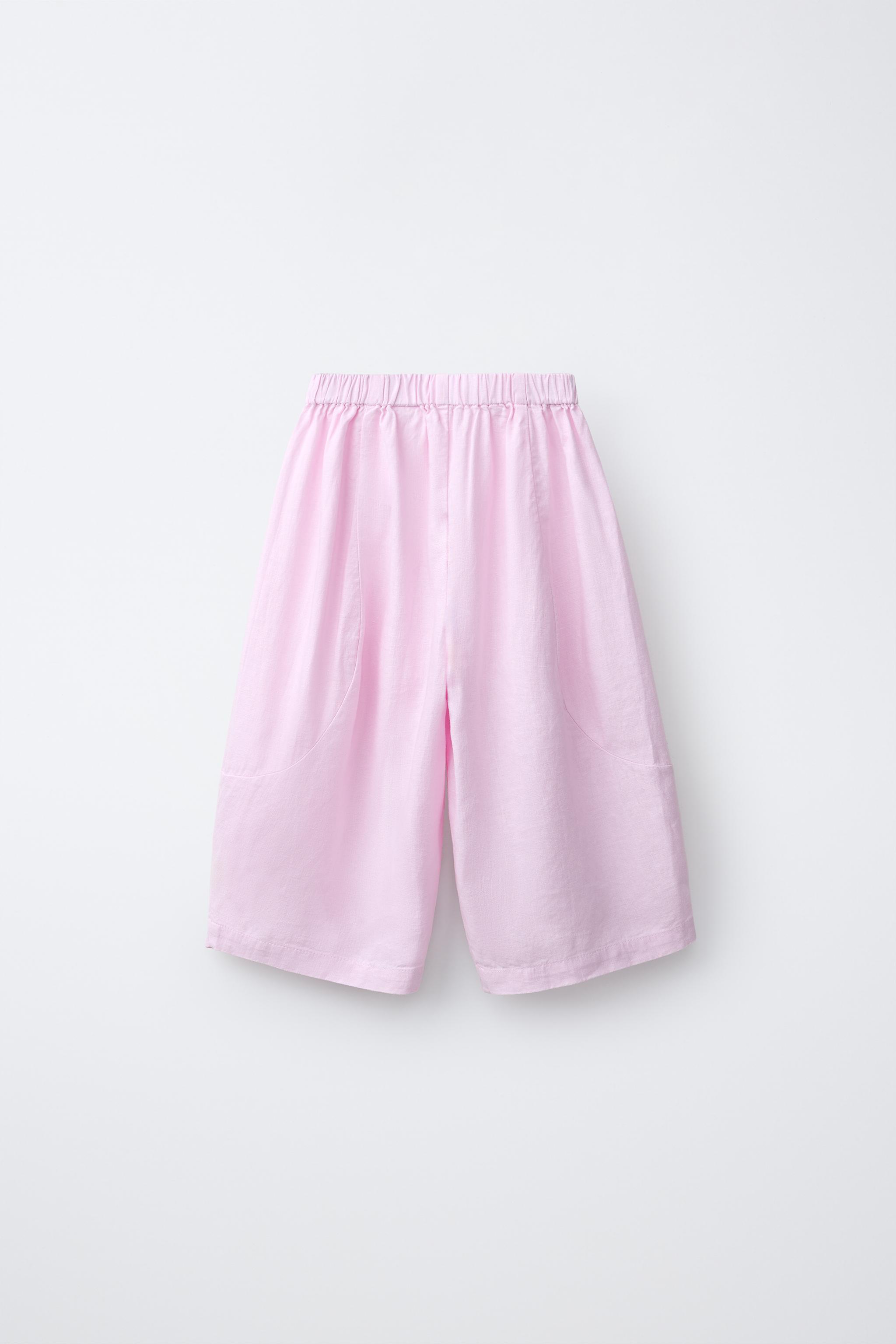 LINEN BLEND PANTS