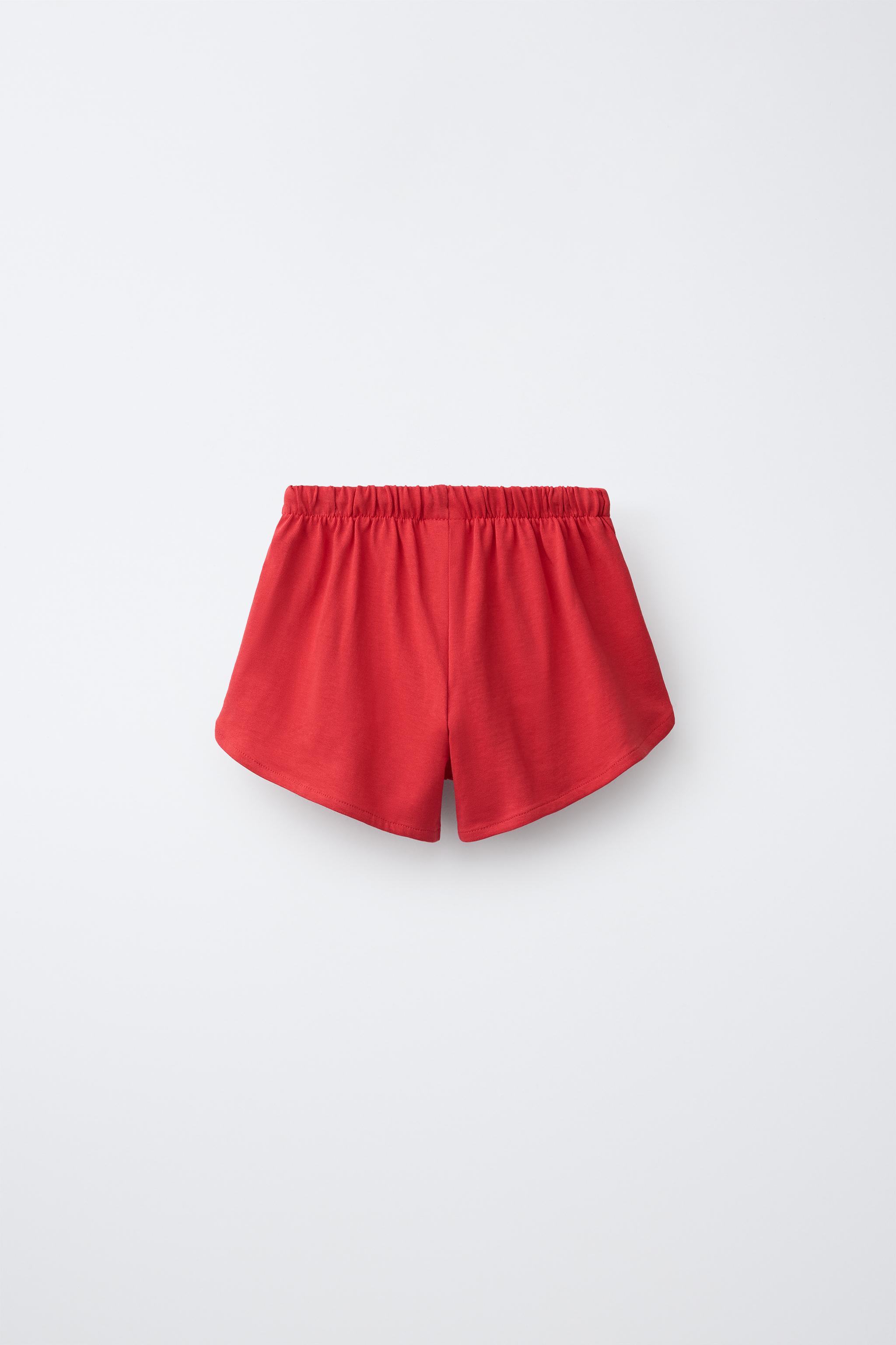 Детские шорты Zara HEAVYWEIGHT STRIPED SHORTS — фото 3