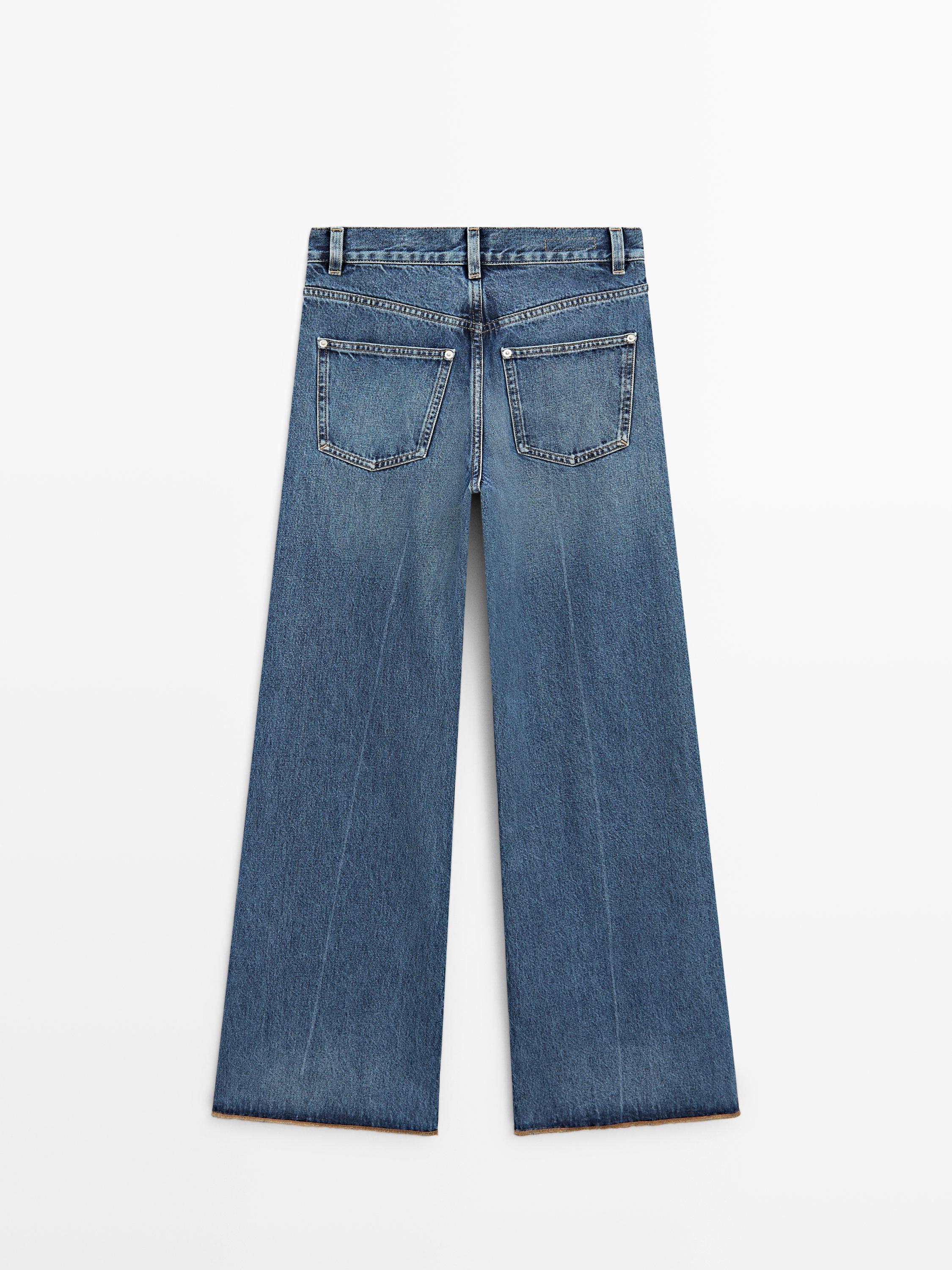 Jean palazzo taille haute