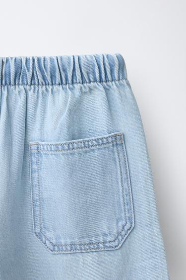 JEAN LARGE STRASS - Bleu de Zara - Image 3