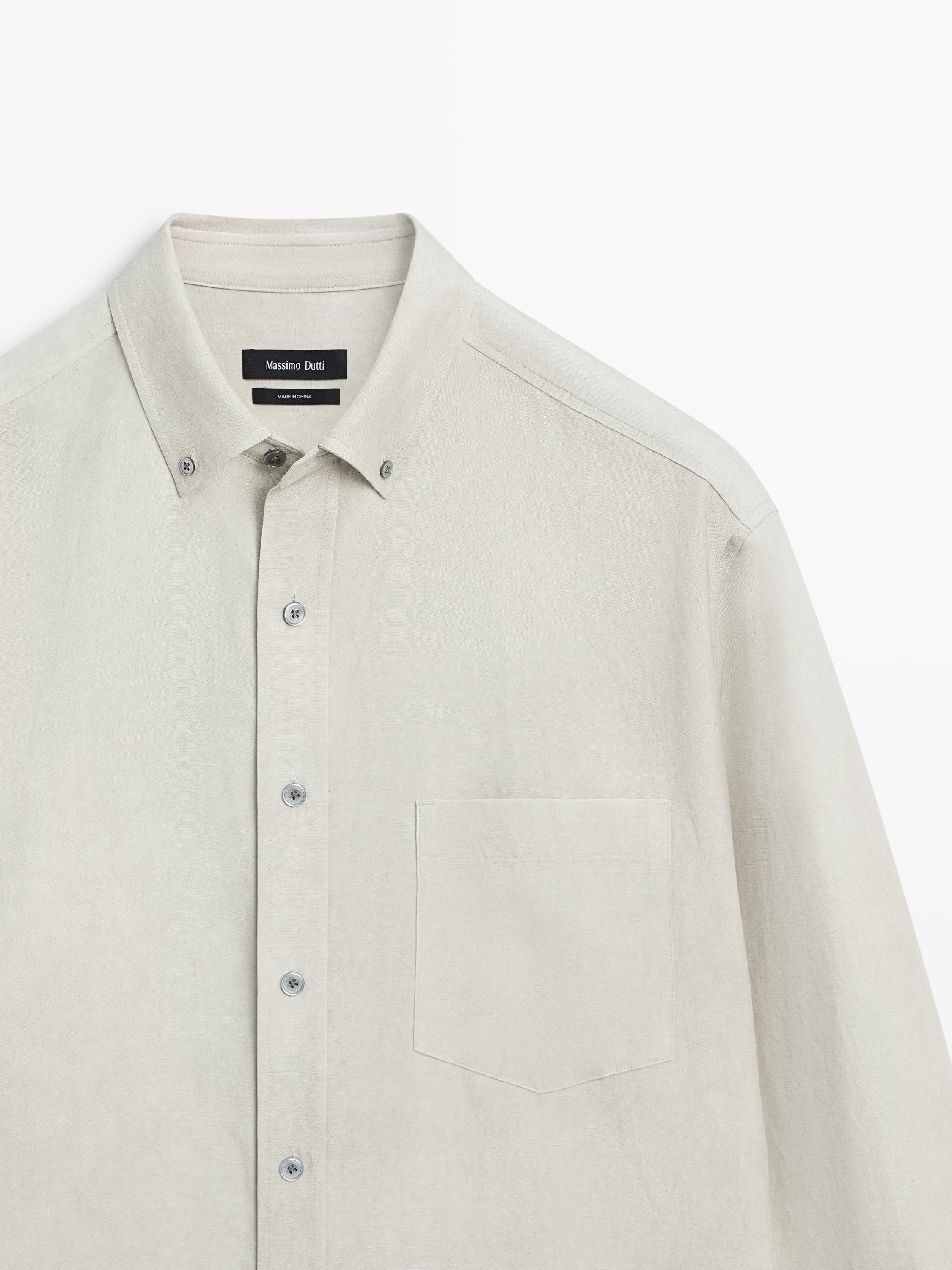 Flowing shirt with pocket