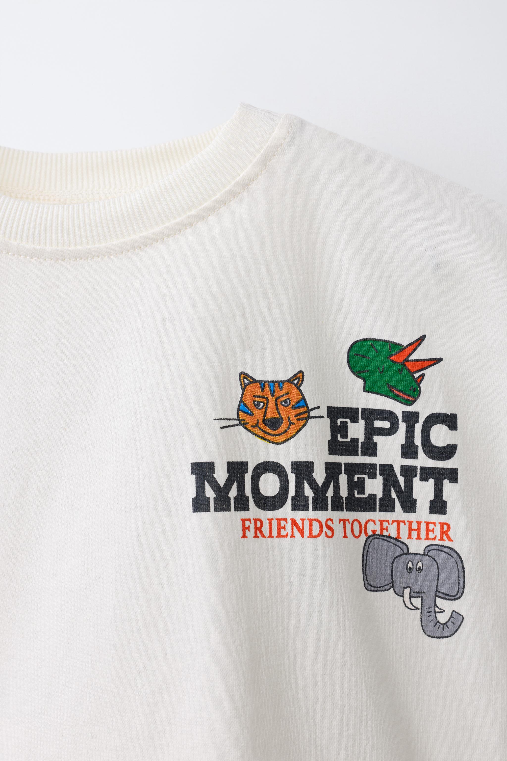 T-SHIRT À IMPRIMÉ ANIMAUX ZOO