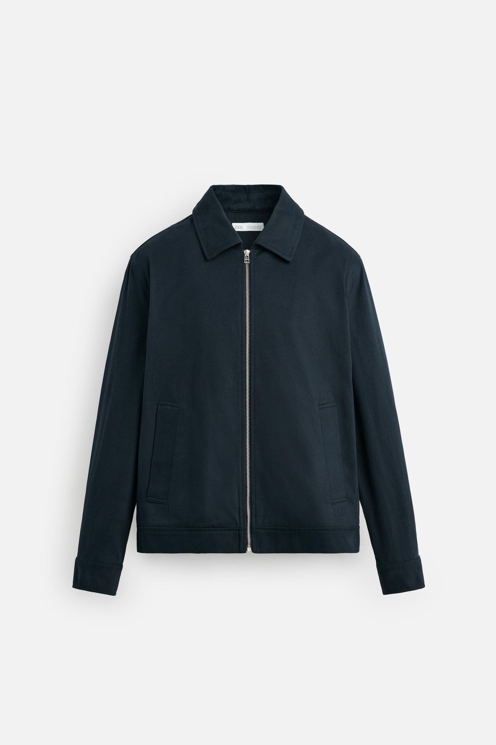 ライトアウター (ネイビー・紺色) | メンズ | ZARA 日本