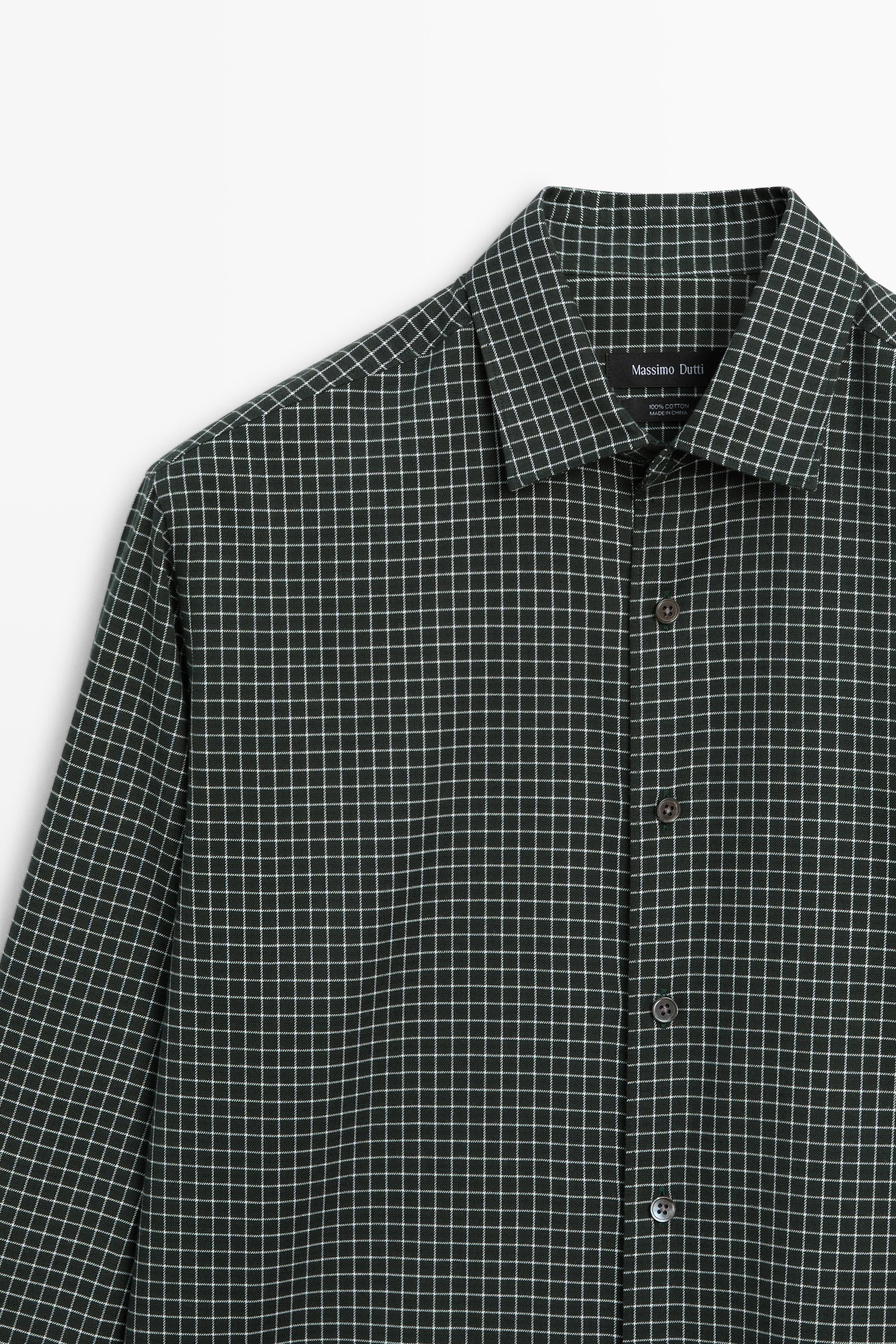 100% cotton regular fit shirt