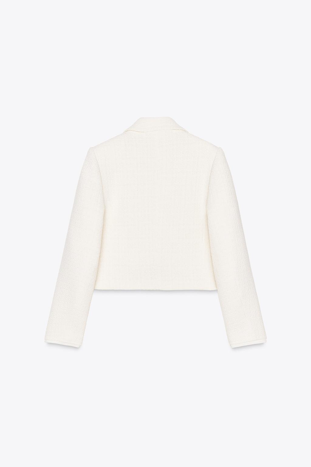 Thumbnail image for TEXTURED BOW BLAZER