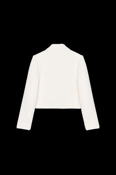 BLAZER ESTRUCTURA LAZO - Crudo de Zara