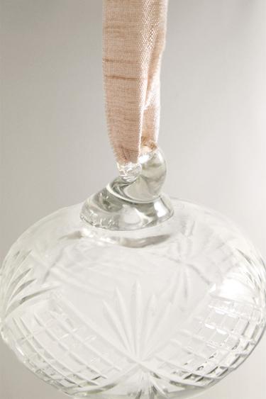 TRANSPARENT OVAL CHRISTMAS TREE BAUBLE - 990 by Zara - Image 2