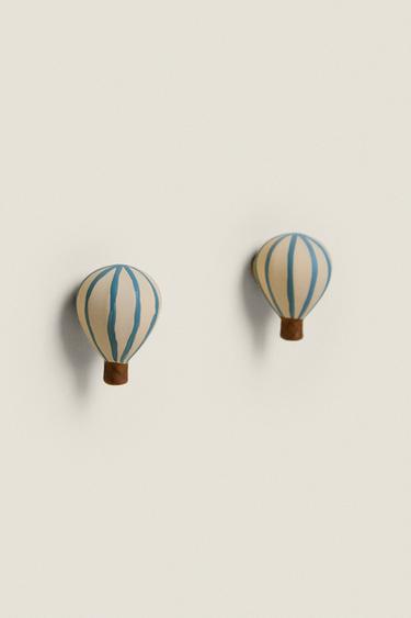 PACK OF CHILDREN'S BALLOON DOOR KNOBS (PACK OF 2) - Multicoloured by Zara - Image 1