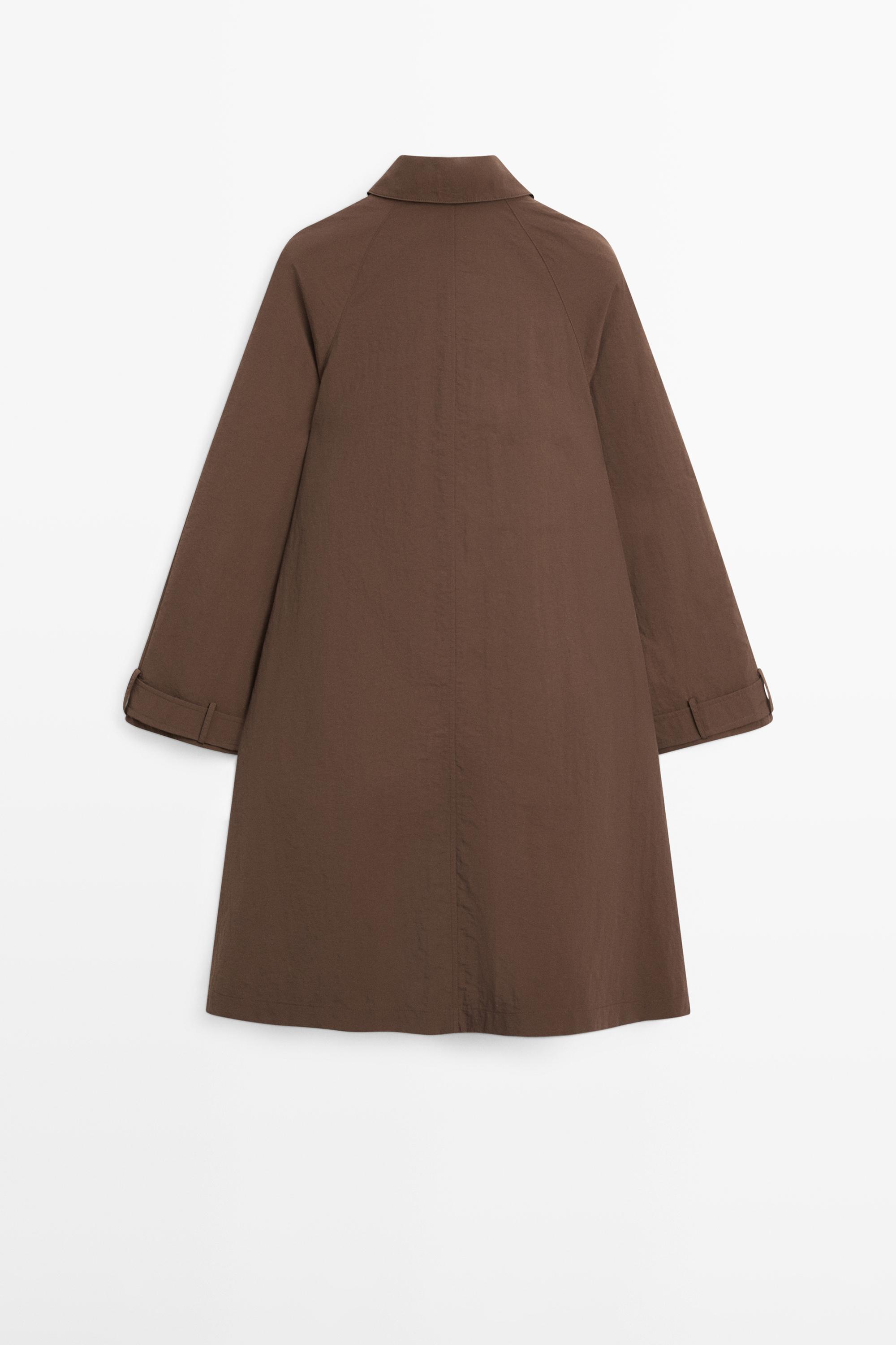 Trench cape détail col oversize
