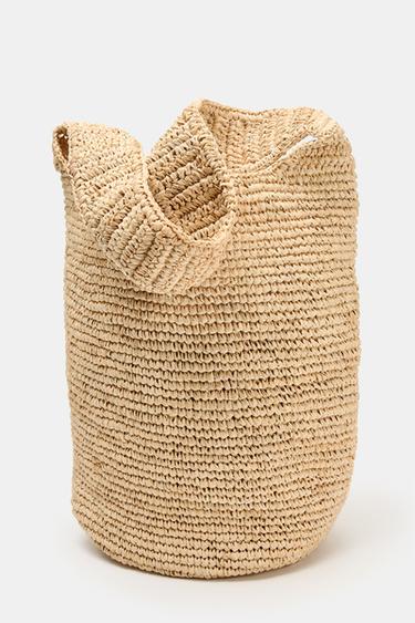 SACS PORTÉS ÉPAULE TRESSÉS - Beige clair de Zara - Image 3