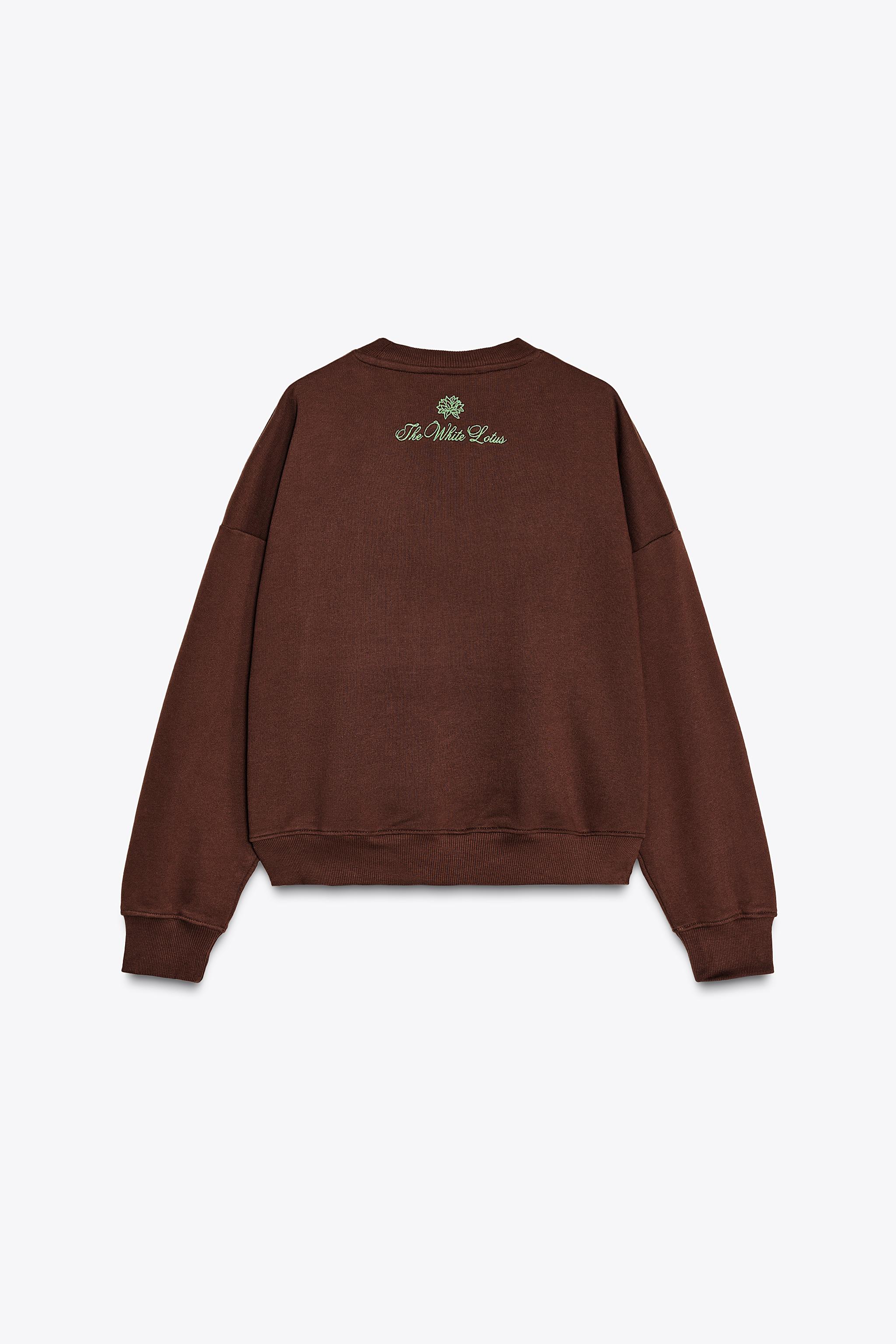 THE WHITE LOTUS FLEECE SWEATSHIRT