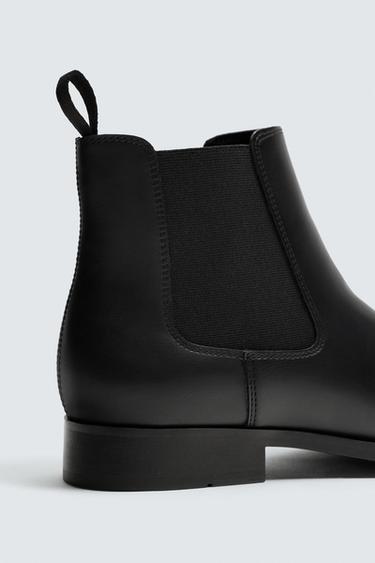 POINTED CHELSEA BOOTS - Black by Zara - Image 2
